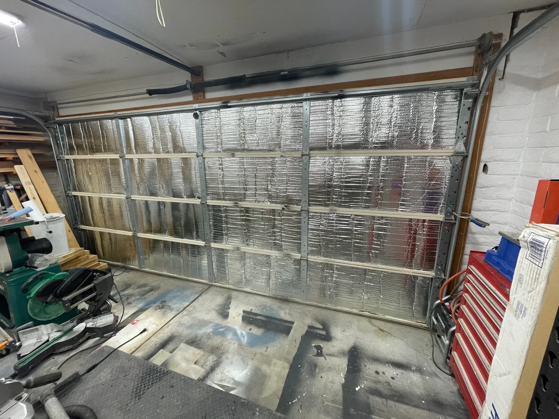 Garage insulation