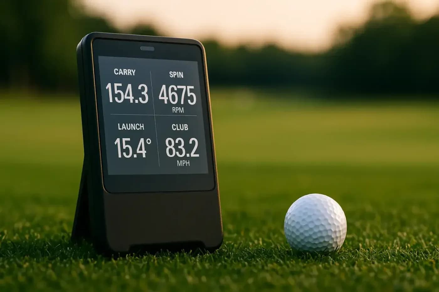 Launch monitor data