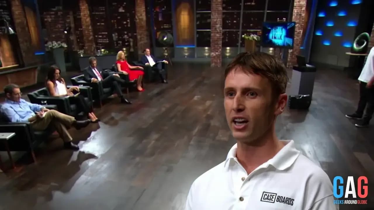 CaseBoards, Adam Riley Shark Tank