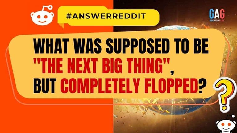 What was supposed to be "The Next Big Thing", but completely flopped?