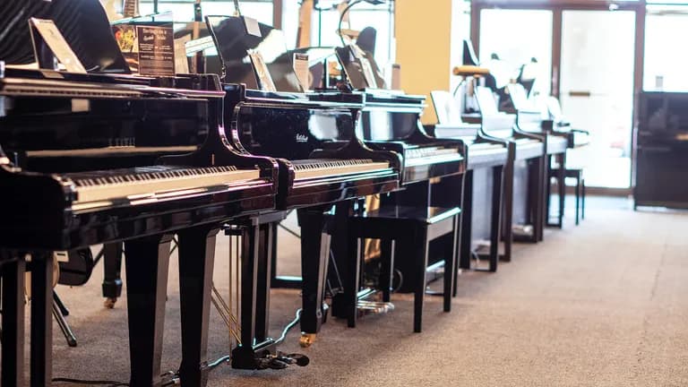 Piano shops