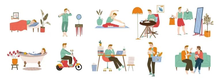 Daily routine habits