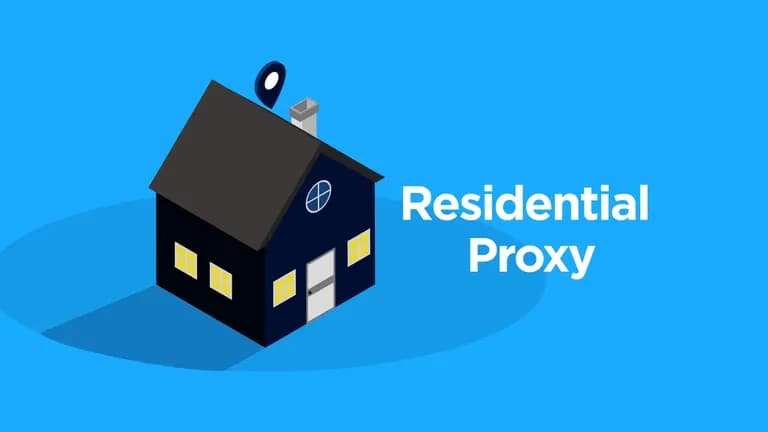 What is a residential proxy