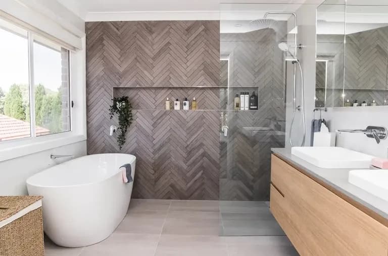 Open bathroom designs