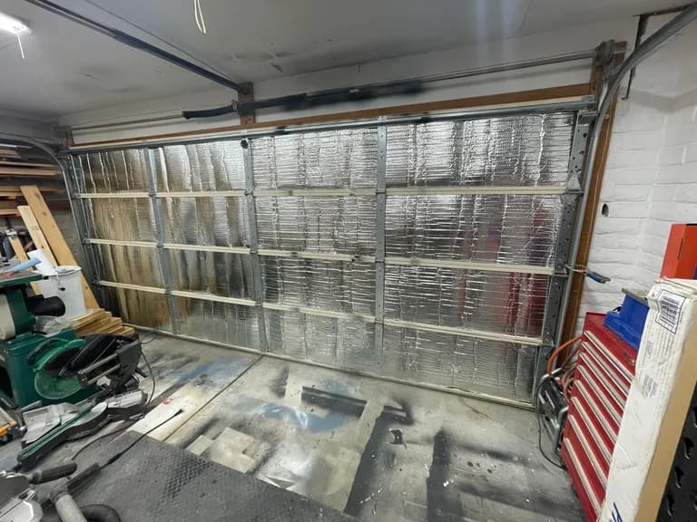 Garage insulation