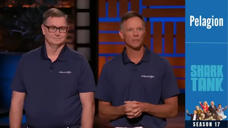 Pelagion founders Mike Terry and Jamie Schlinkmann pitch the HydroBlade on Shark Tank Season 17.
