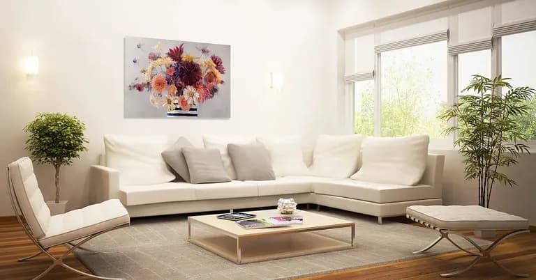 Choose art that complements every room