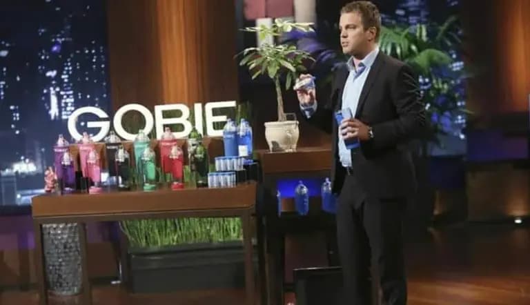 Gobie water bottle shark tank