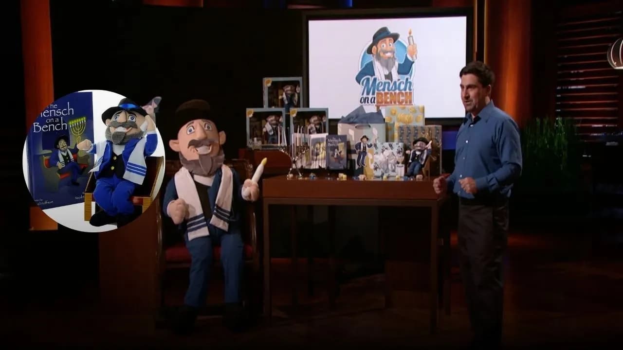 Mensch on a Bench Net Worth 2025 How a Jewish Plush Doll Outshined Holiday Giants After Shark Tank
