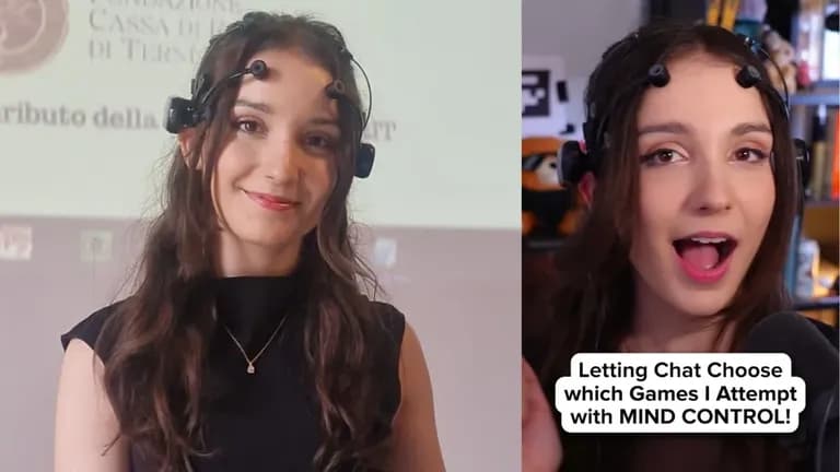 Twitch Streamer Plays Game Using Only Her Mind After Intense Brain Training