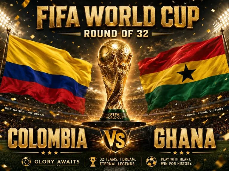 Colombia vs Ghana prediction- fifa 2026