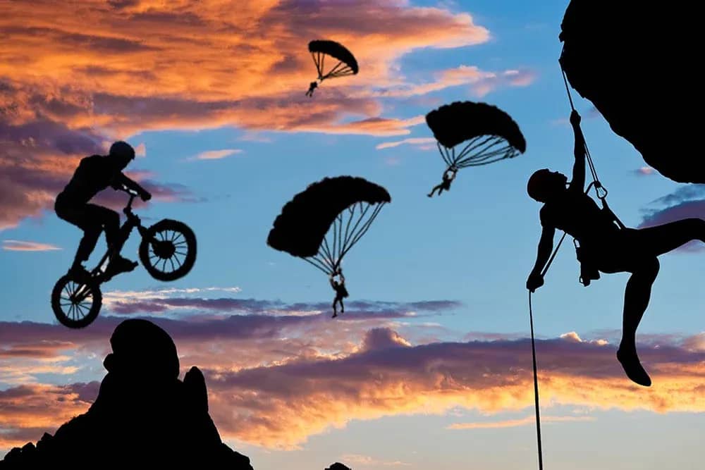 Extreme sports evolution