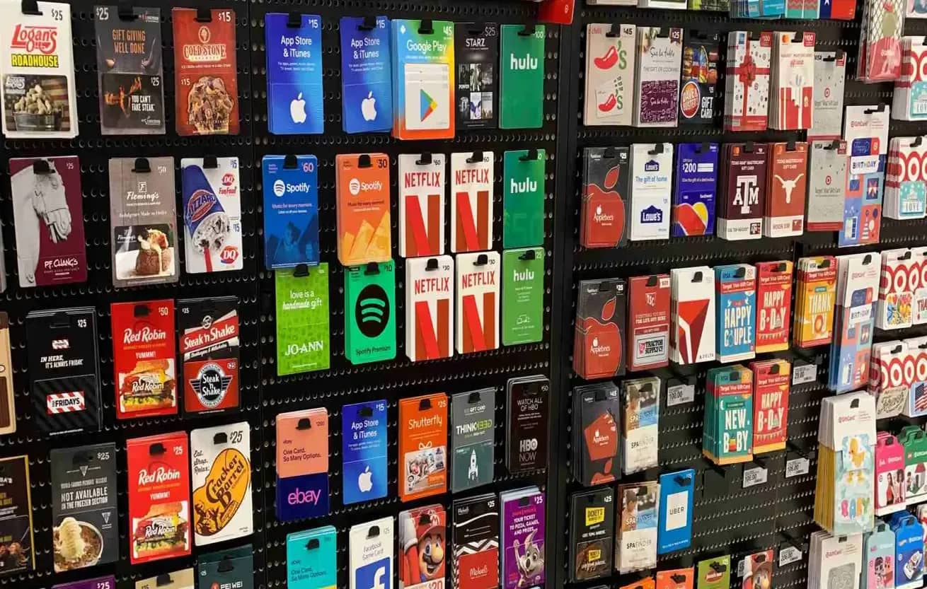 Sell gift card