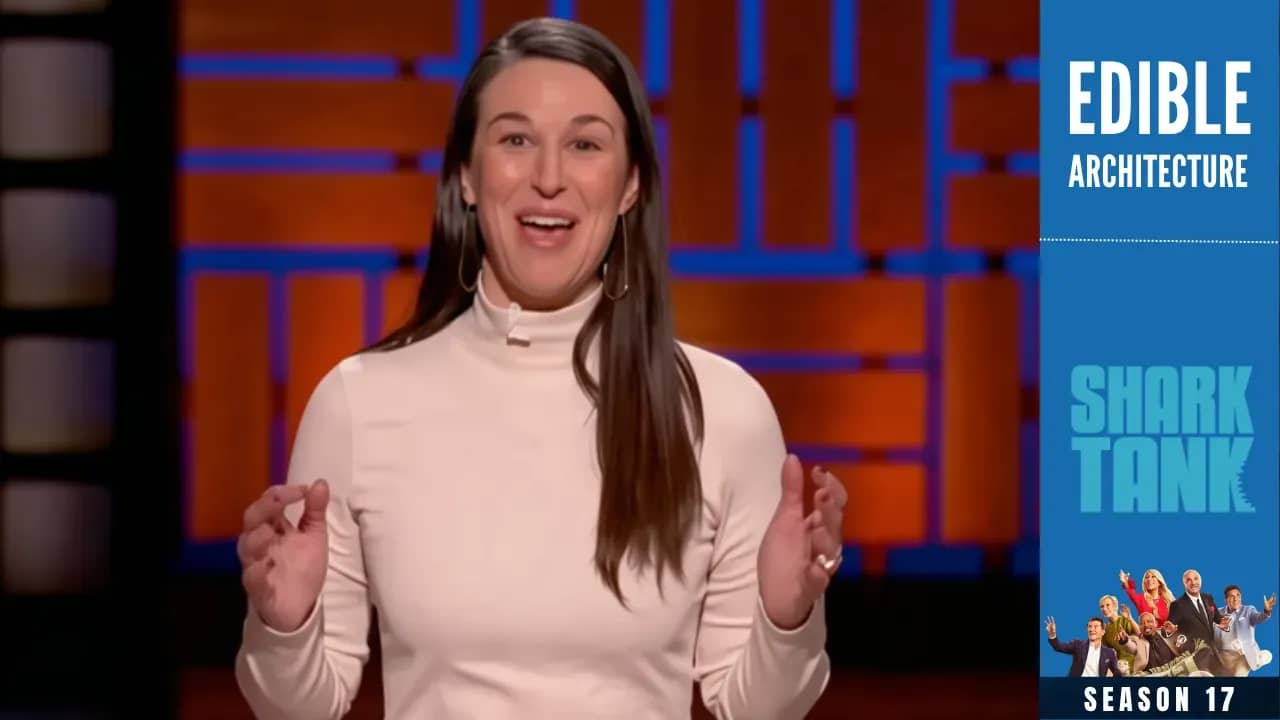 Pluck Tray's founder James Barry in shark tank pitch