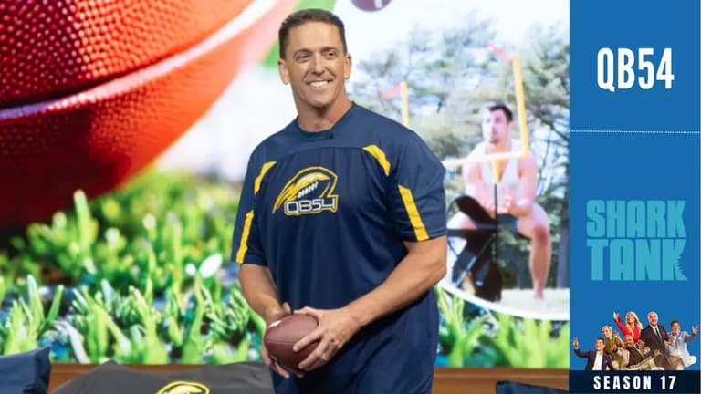 QB54 founder Michael Silva on Shark Tank pitch