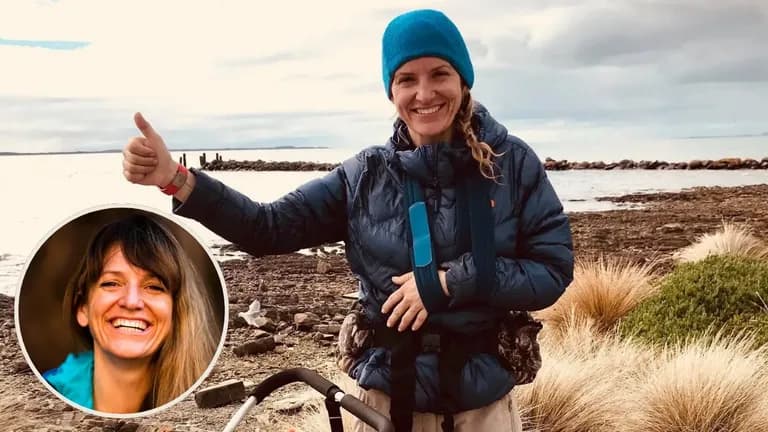 Sarah Marquis spent three years walking across Asia and Australia