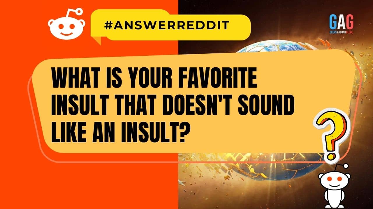 What is your favorite insult that doesn’t sound like an insult