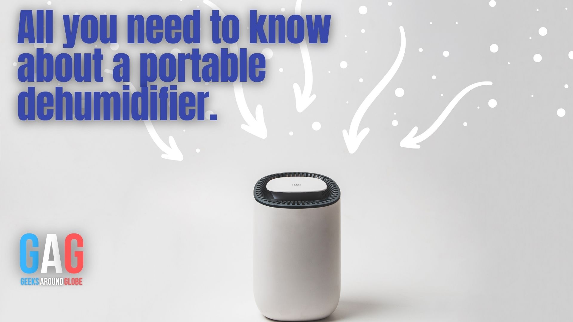 Let’s know about a portable dehumidifier.