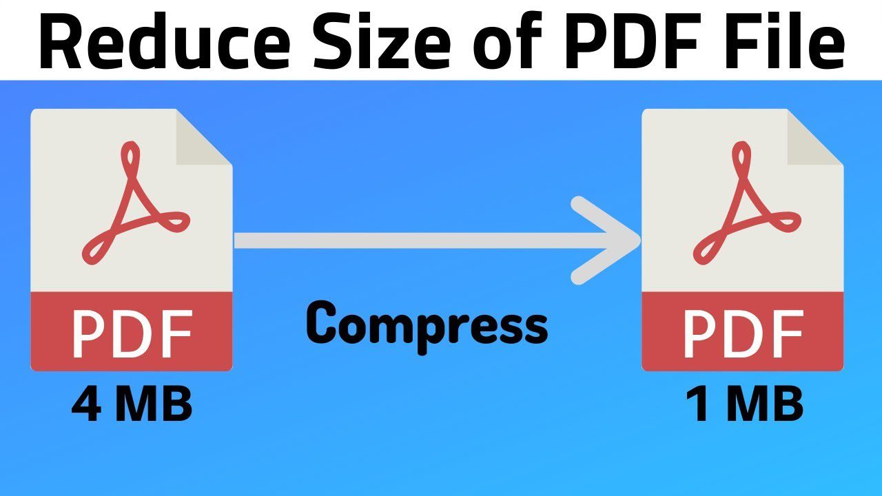 compress PDF file