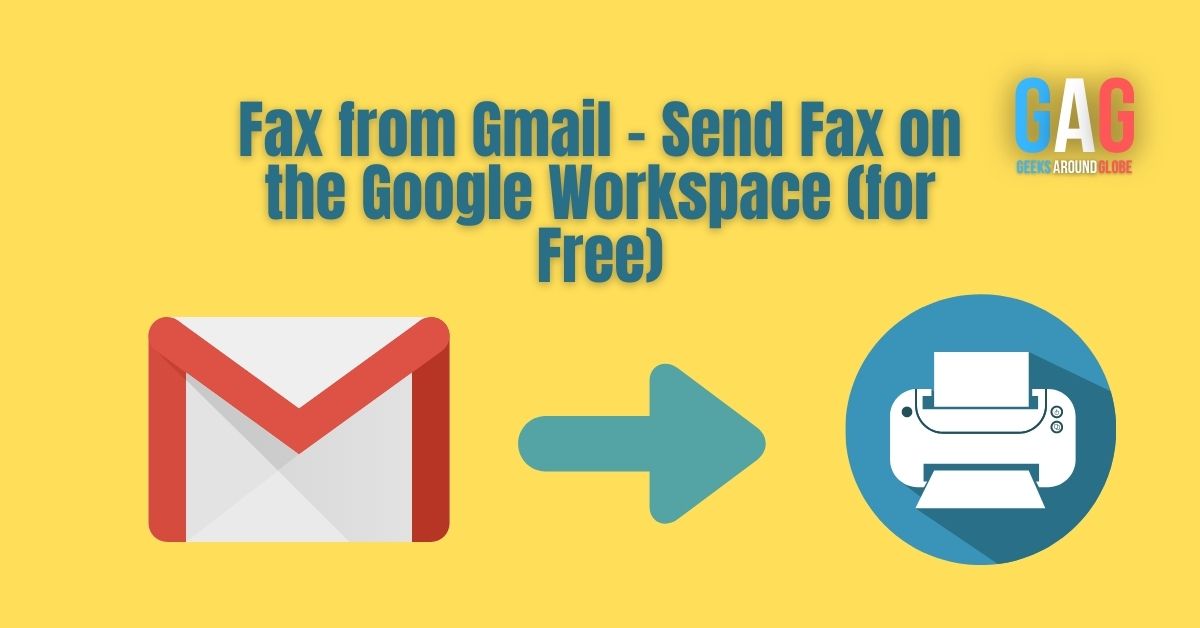 Fax from Gmail – Send Fax on the Google Workspace (for Free)