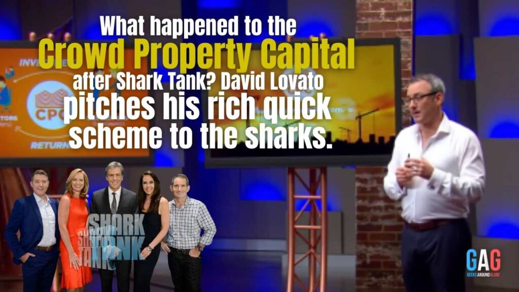 What happened to the Crowd Property Capital after Shark Tank David Lovato pitches his rich quick scheme to the sharks.