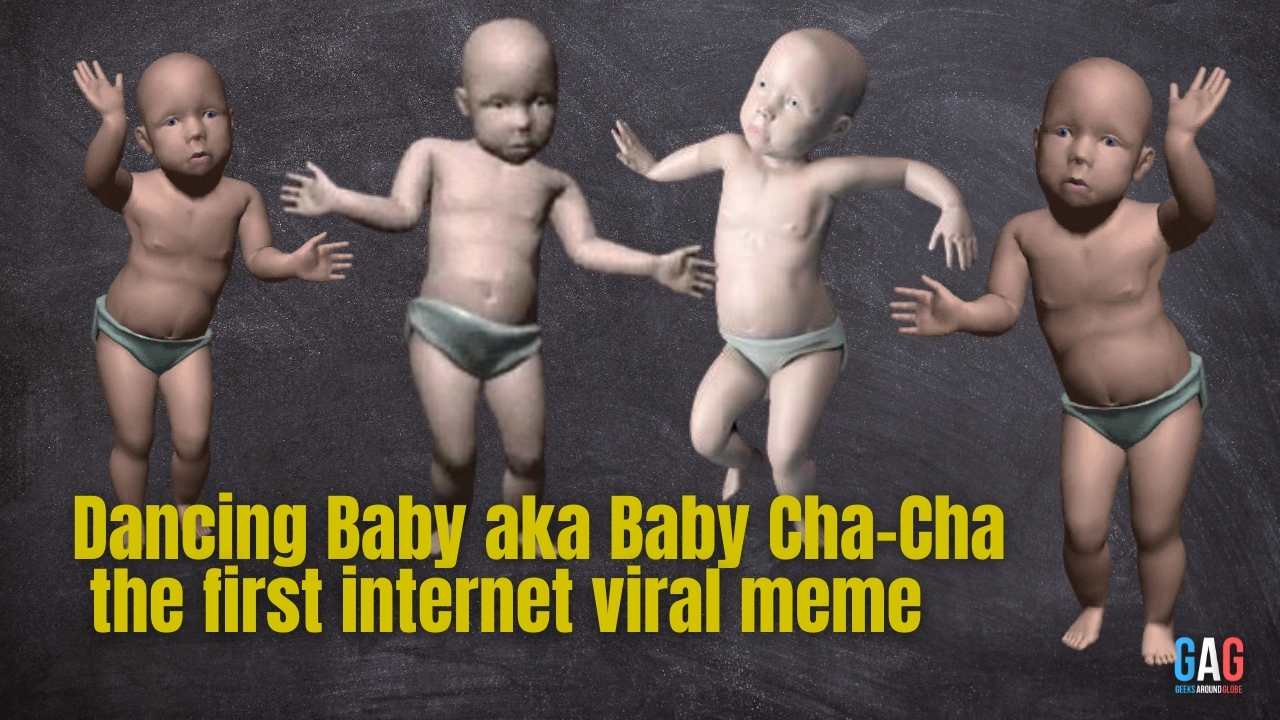 Dancing Baby aka Baby Cha-Cha the first internet viral meme 
