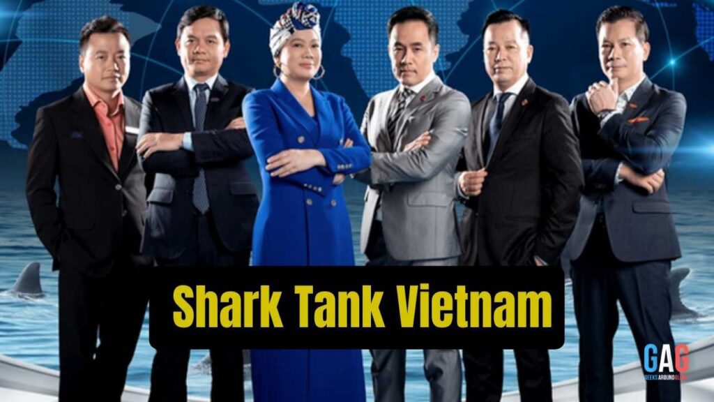 the cast of Shark Tank Vietnam