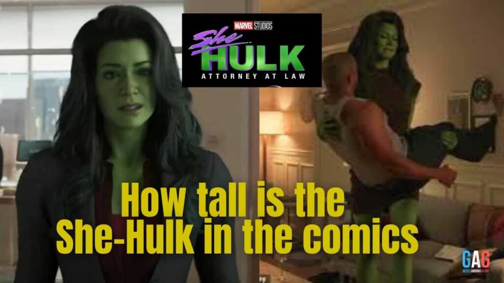 How tall is the She-Hulk in the comics