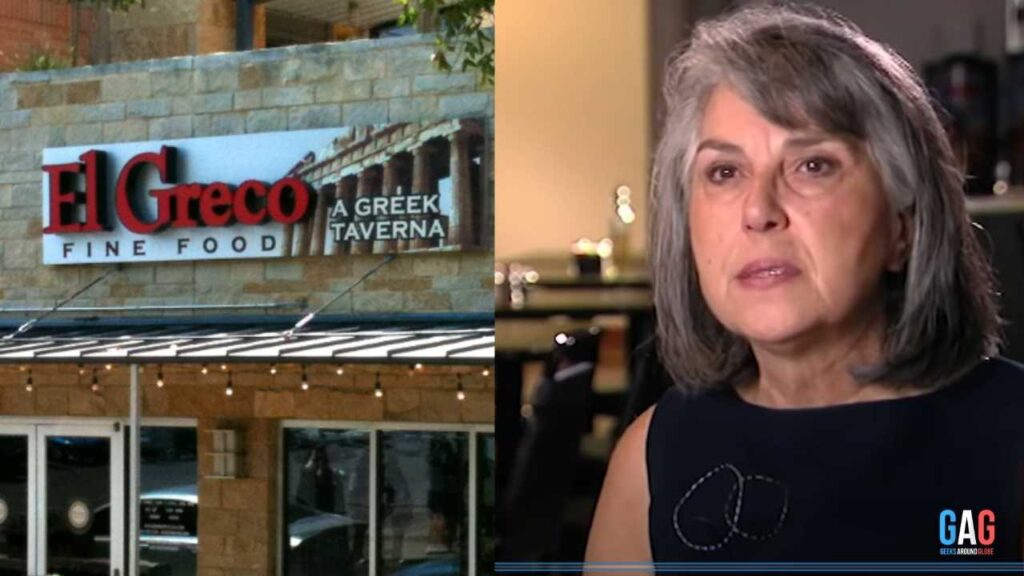 owner of El Greco restaurant Athina