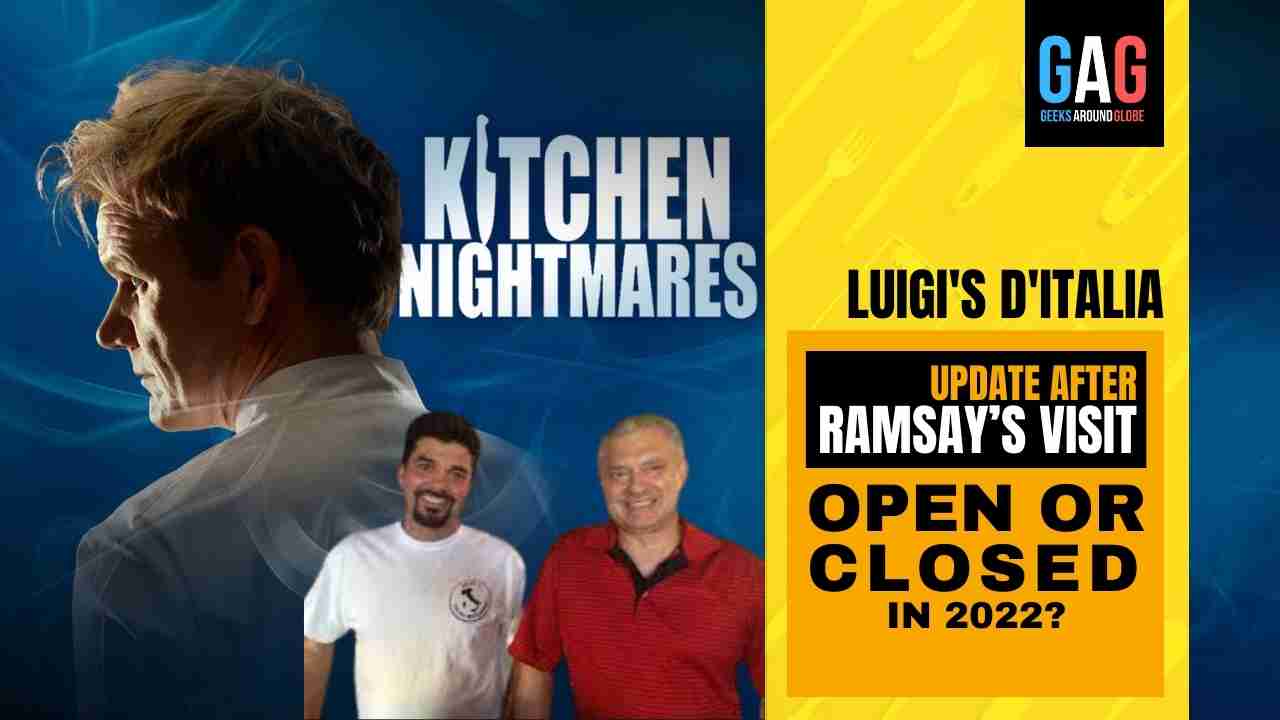Luigi's D'Italia Kitchen Nightmares Update Still Open or Closed in