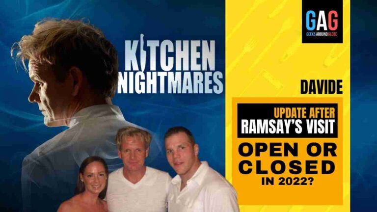 Davide’S Kitchen Nightmares update – After Gordon Ramsay’s visit (OPEN OR CLOSED IN 2022)