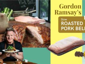 Gordon Ramsay's Slow Roasted Pork Belly Recipe Feature Image