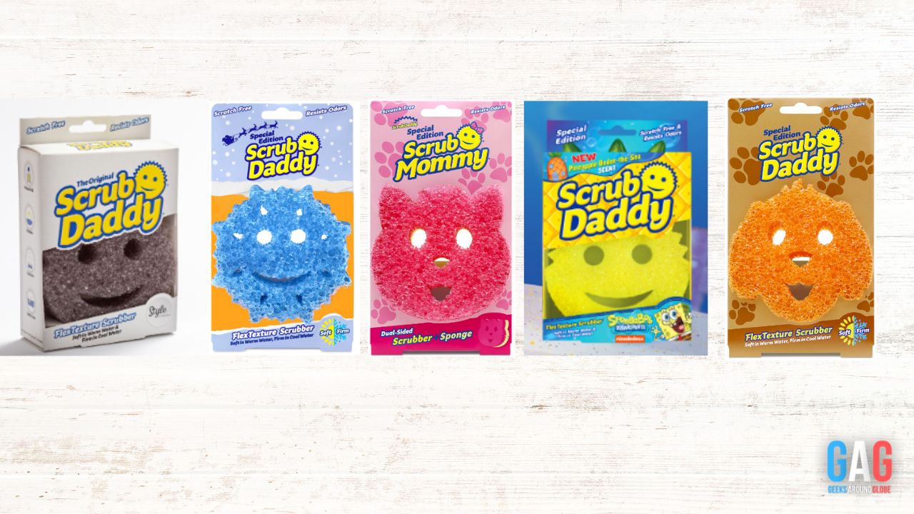 Scrub Daddy Sponges Review Does it really work? GeeksAroundGlobe