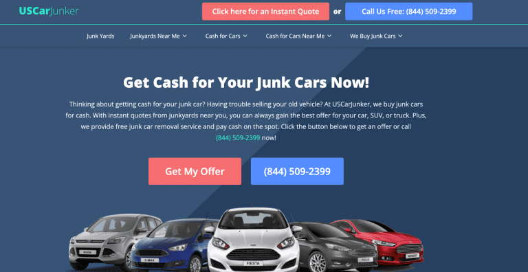 USCarJunker Review: Most Trustworthy Cash For Cars Service