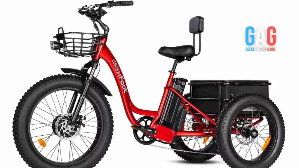MAXFOOT Electric Tricycle Key Parts And More