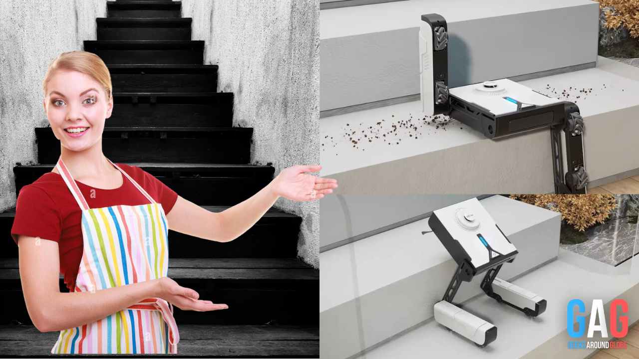 The first robot vacuum cleaner that can climb stairs