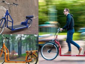 the first ever electric walking bike