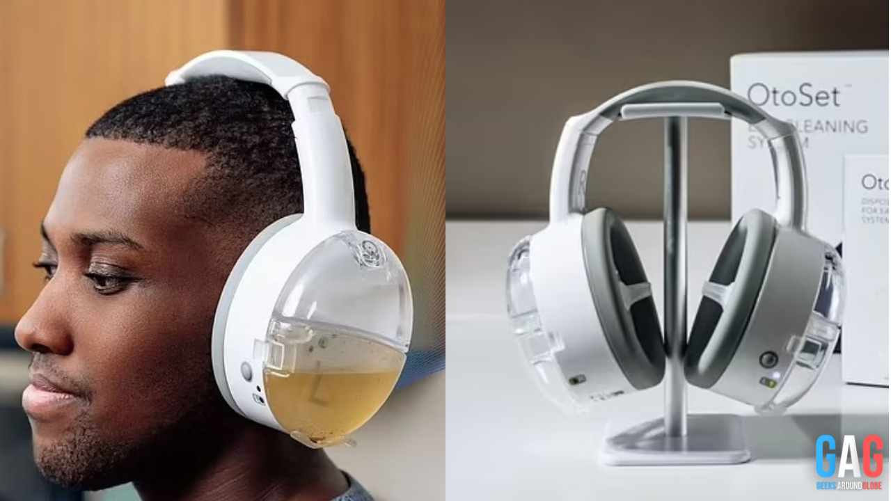 The Strange Headphones That Provide a Deep Clean in 35 Seconds"