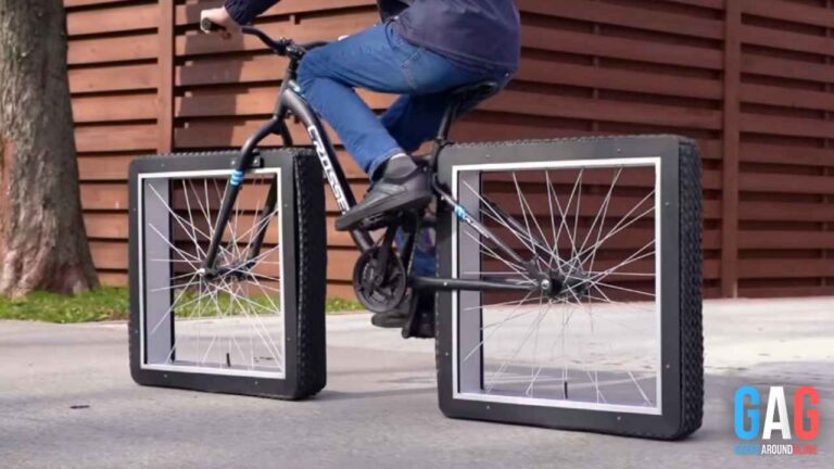 The Square Wheel Bicycle: The Future of Transportation?