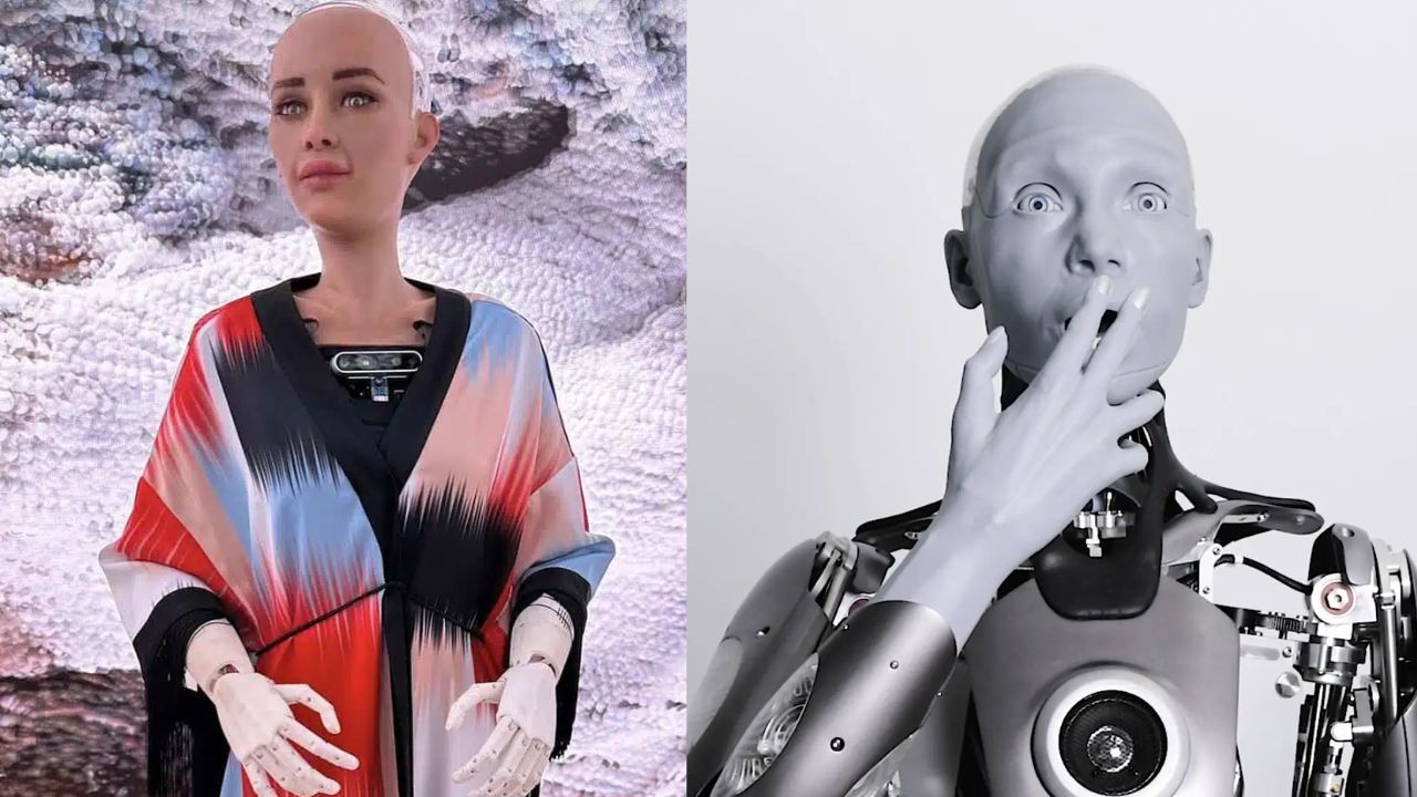 Ameca, the 'World's Most Advanced Humanoid Robot', reveals what life will look like in 100 years
