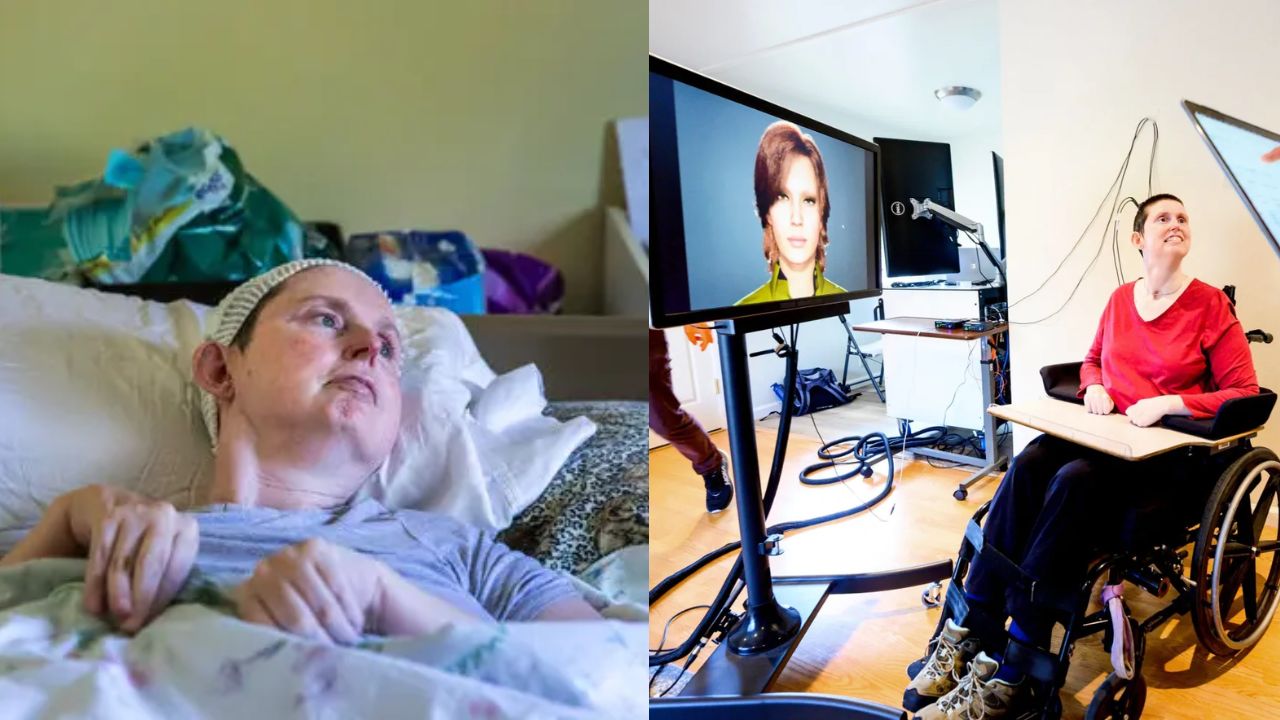 Paralyzed Woman Talks Again After 20 Years with AI Brain Help