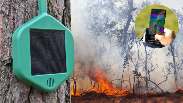 Solar-Powered AI Sensors Spotting Wildfires Before They Spread