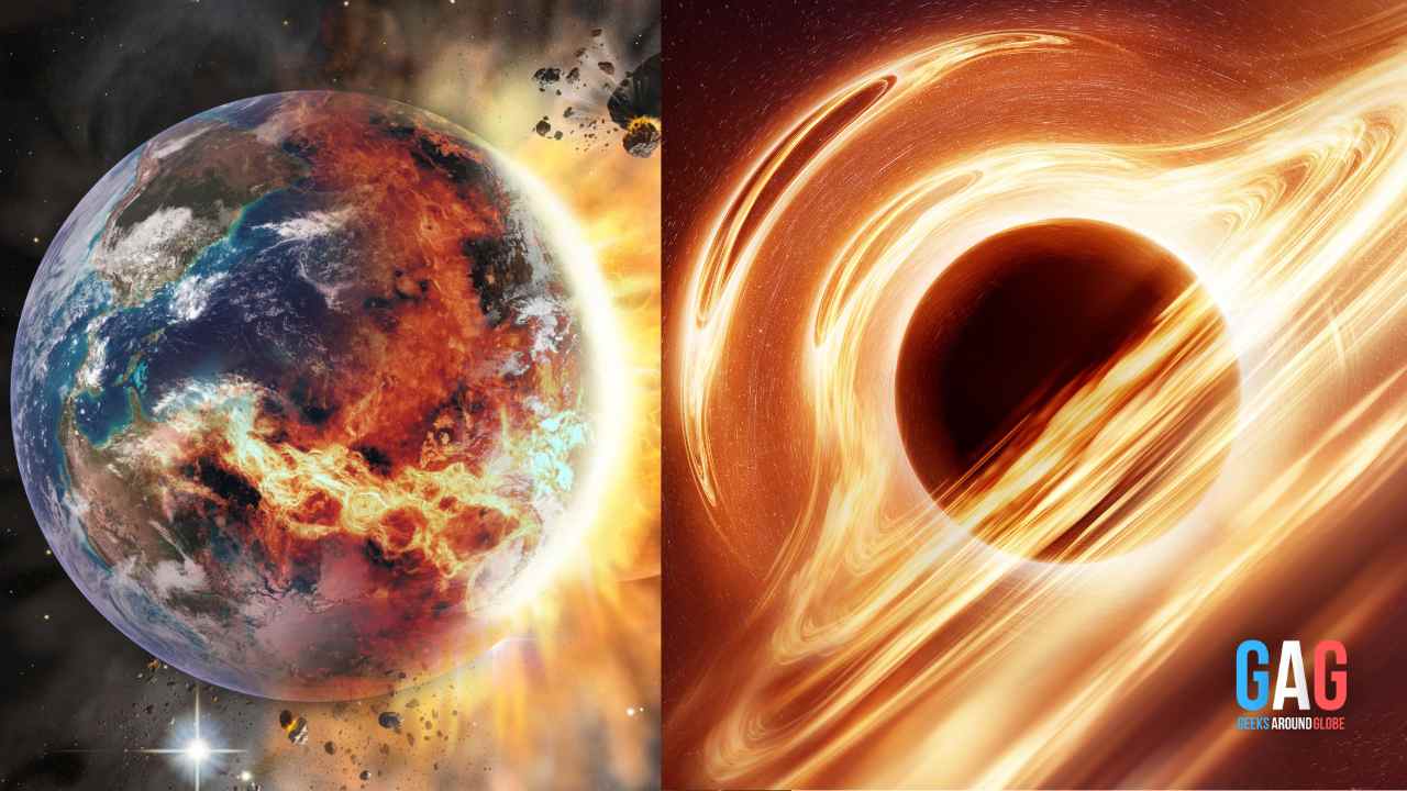 What If The Earth Gets Sucked Into A Black Hole