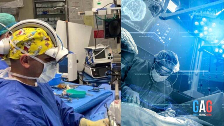 World’s First AR Robotic Spinal Surgery!