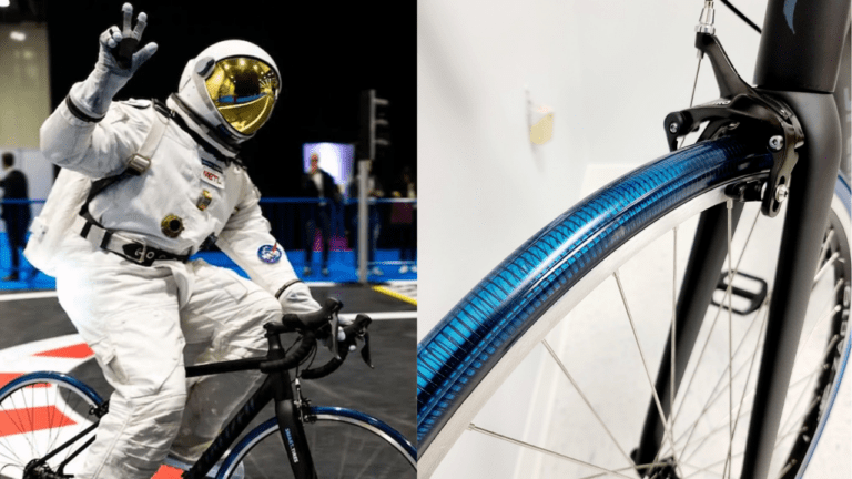 New bicycle tires inspired by NASA don’t need to be filled with air