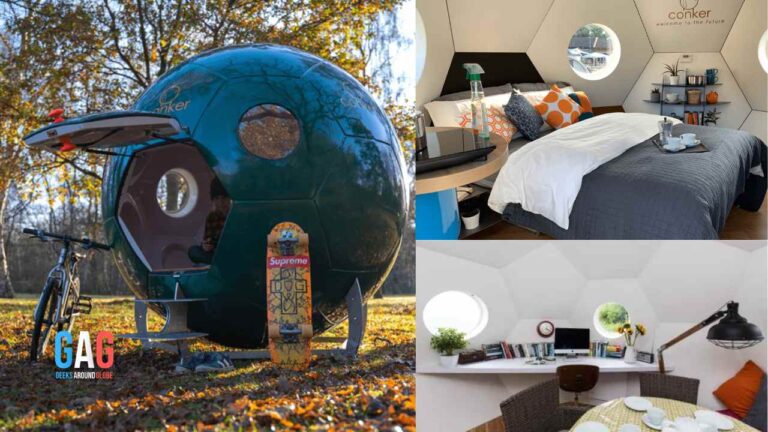 Space Saving and Eco-Friendly Homes | The Spherical Space Needs Minimal Effort To Assemble!