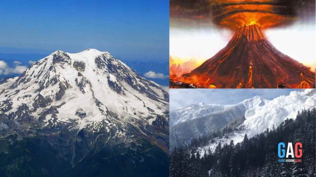 What If The Mount Rainier Active Volcano In The USA Erupted Right Now?