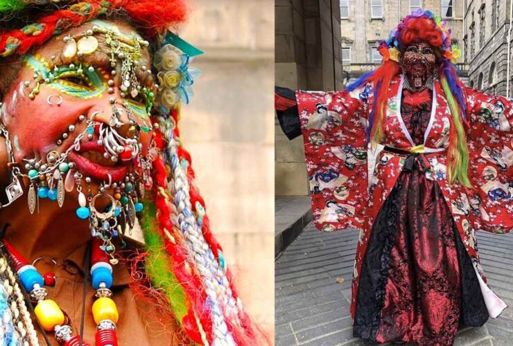 This Woman Has Over 7000 Piercings On Her Body!