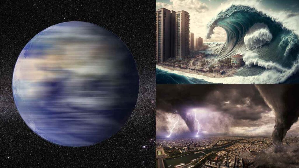 What If The Earth Started Spinning 10 Times Faster