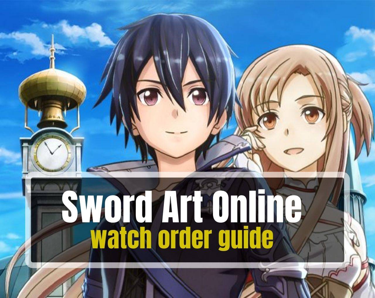 Sword Art Online watch order guide